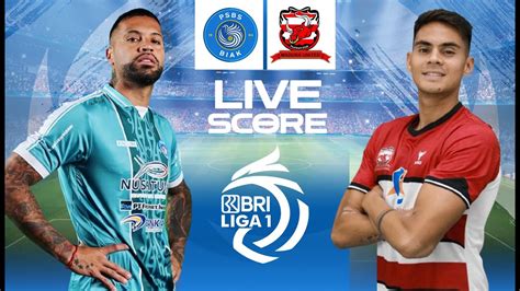 LIVE PSBS BIAK VS MADURA UNITED LIGA 1 INDONESIA YouTube