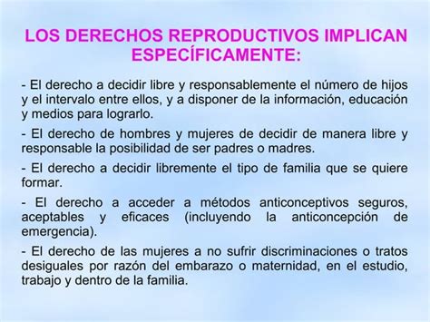 Derechos Sexuales Y Reproductivos Ppt