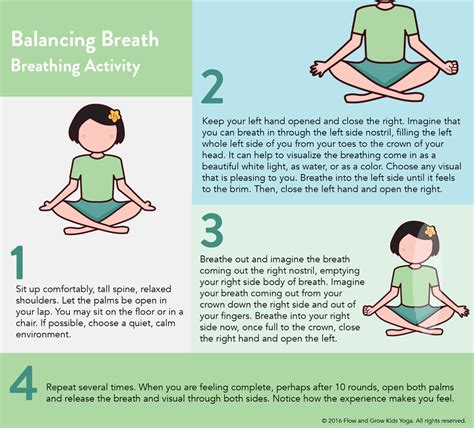 Balanced Breathing Exercise - Flow and Grow Kids Yoga