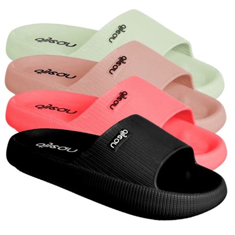 CHINELO SLIDE ZEN NUVEM FEMENINO DIJEAN Nipo Ortopedia Conforto