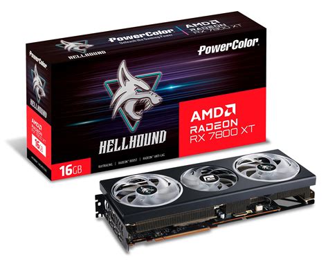 Buy Powercolor Hellhound Amd Radeon Rx 7800 Xt 16gb Gddr6 Graphics Card Online At Desertcartindia