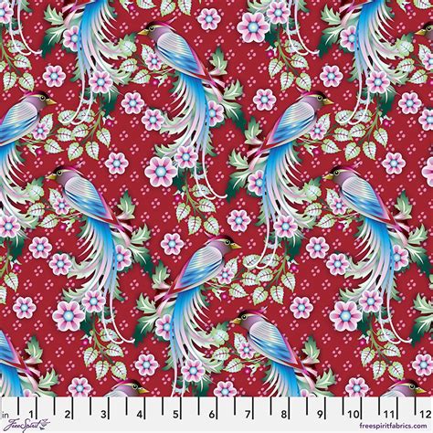 Birds In Paradise In Harmony Red 803081060259