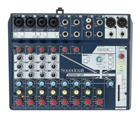 Soundcraft Signature Notepad Fx Mixer Consola Interfaz Usb Env O Gratis