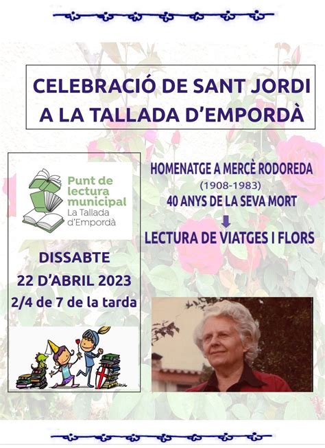 Celebraci De Sant Jordi Web Oficial De L Ajuntament De La Tallada D