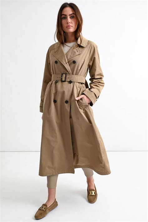 Max Mara The Cube Maxi Trenchcoat AIMPER In Camel GRUENER AT