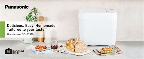 Panasonic SD B2510 Automatic Breadmaker With Gluten Free Programme