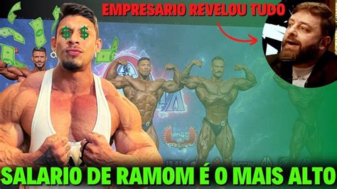 RAMOM SE TORNA UM DOS MAIORES ATLETAS DO MUNDO E TEM O MAIOR SALARIO DA