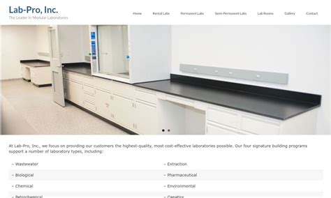 lab pro  modular building manufacturers