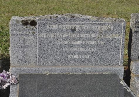 Rita May Crossley Smith M Morial Find A Grave