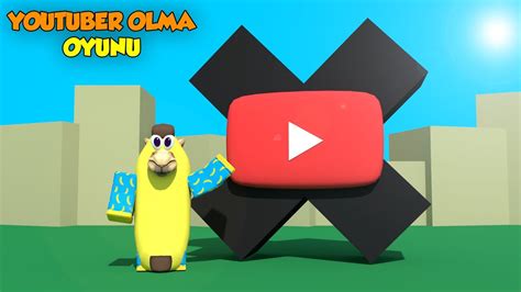 Youtuber Oldum Youtube Simulator X Roblox Türkçe Youtube