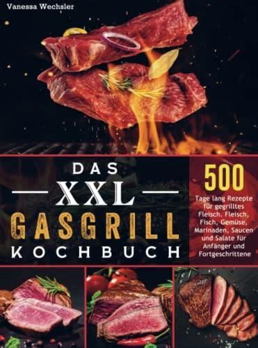 Das XXL GasGrill Kochbuch 500 Tage lang Rezepte für gegrilltes Fleisch