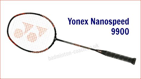 Yonex Nanospeed Racquet Review Paul Stewart