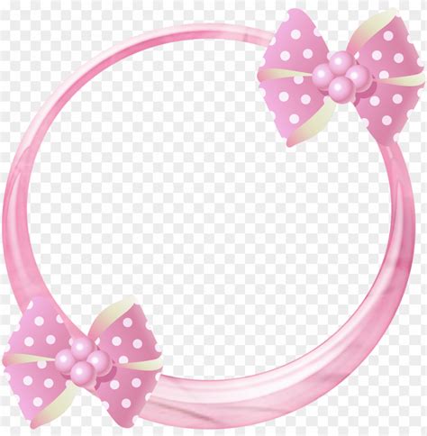 Circle Frame Png Transparent Pink Circle Frame Png Image With