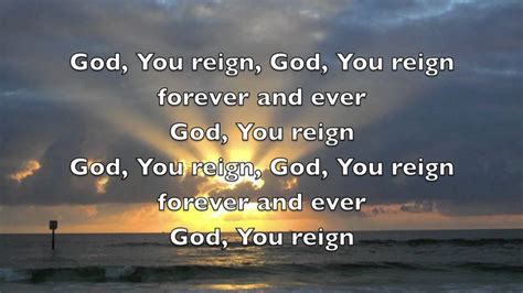 God You Reign Lincoln Brewster Praise Songs Let Go And Let God Reign