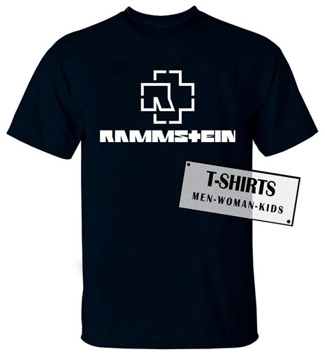 Rammstein Logo Men Printed T Shirt S M L Xl Xl Xl Xl Xl Etsy