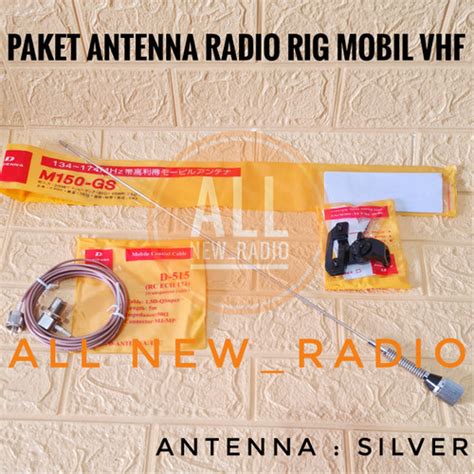 Jual Paket Antena Rig Mobil Vhf M Gs Gsa Antena Rig Icom Yaesu