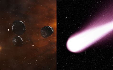 Diferencias Entre Asteroide Y Cometa Hay Diferencia