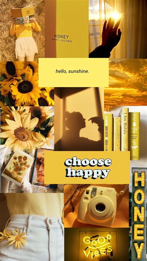 A Collage Of Photos With The Words Choose Happy Written On One Side And