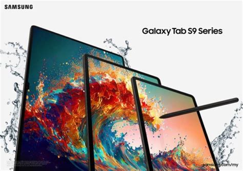 Samsung Galaxy Tab S9 Dilancarkan Secara Rasminya Harga Dari RM5 849