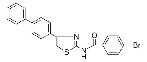 N 4 BIPHENYL 4 YL THIAZOL 2 YL 4 BROMO BENZAMIDE AldrichCPR Sigma