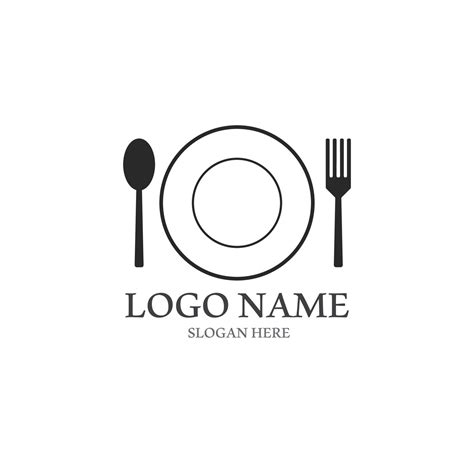 fork and spoon logo and vector template 13421921 Vector Art at Vecteezy