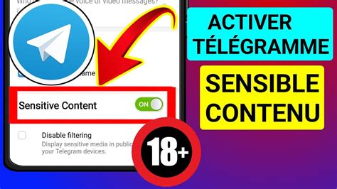 Comment Activer Le Contenu Sensible Sur Telegram Contenu Sensible De