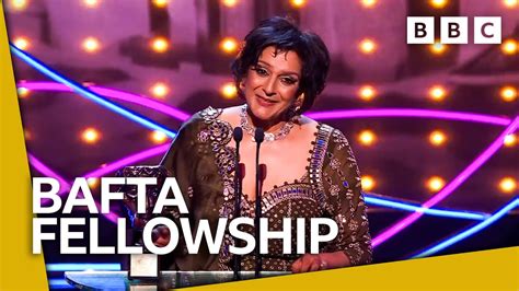 Meera Syal Accepts BAFTA Fellowship BAFTA TV Awards 2023 BBC