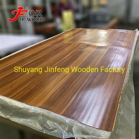 Teak Melamine Faced Mdf Board Plywood Blockboard Furniture Materials