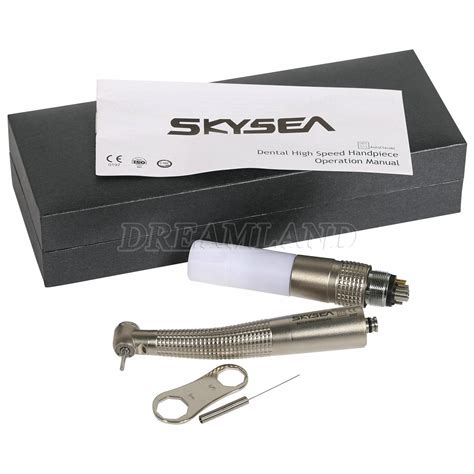 SKYSEA Dental Fiber Optic LED Handpiece W 6H Quick Coupling Ceramic