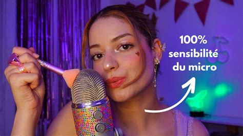 TES 30MIN d ASMR à la sensibilité MAX du blue yeti blabla YouTube