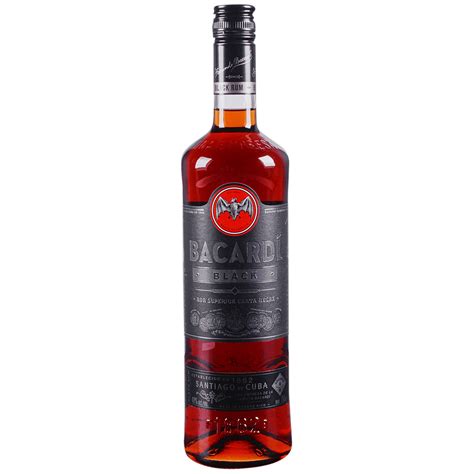 Bacardi Black Select Rum 750 Ml Applejack