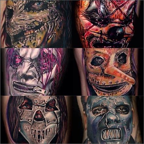 Roman Abrego Slipknot Tattoo Band Tattoo Tattoos