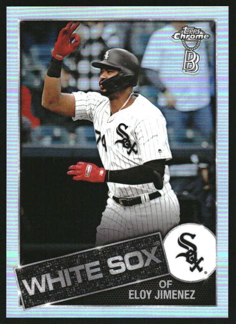 2020 Topps Chrome Ben Baller 85 Topps 85TC11 Eloy Jimenez EBay