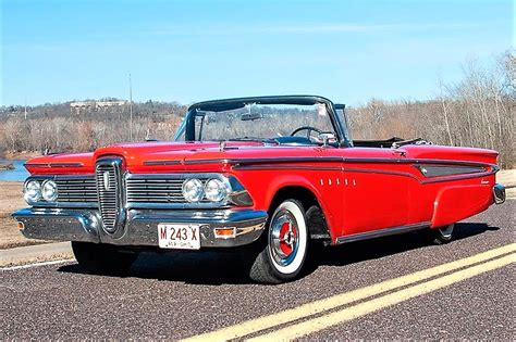 1959 Edsel Corsair Convertible Has 24480 Original Miles