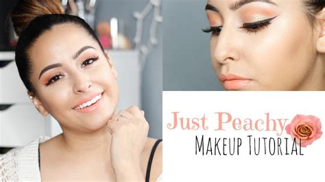 Just Peachy Makeup Tutorial Misstiffanykaee Youtube