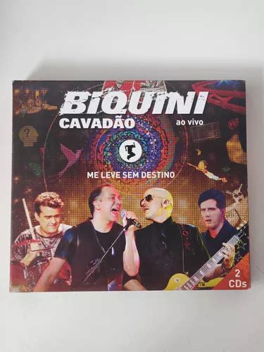 Cd Duplo Biquini Cavad O Me Leve Sem Destino Ao Vivo Mercadolivre