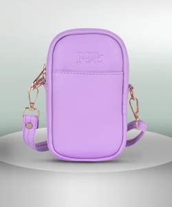 Pramadda Pure Luxury Purple Sling Bag Stylish Capsule Mobile Vegan