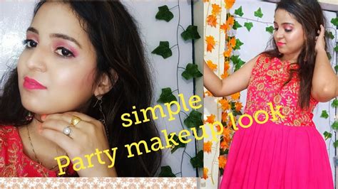 How To Do Party Makeup Simple Party Makeup For Beginners पाटी॔ मेकअप