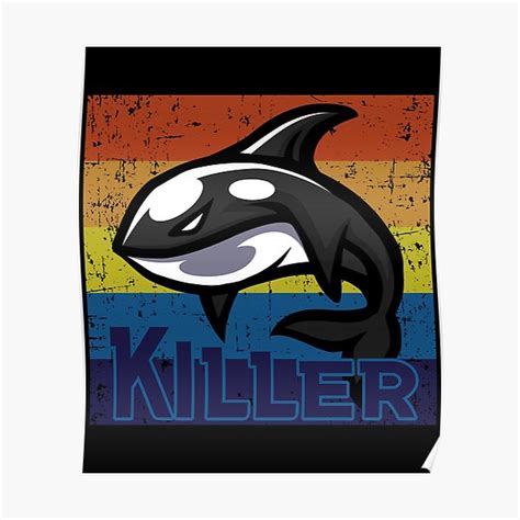 Orca Poster For Sale By Topbaseline Redbubble