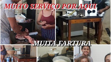 Dia de fartura por aqui na roça Ficamos sem luz e sem água YouTube