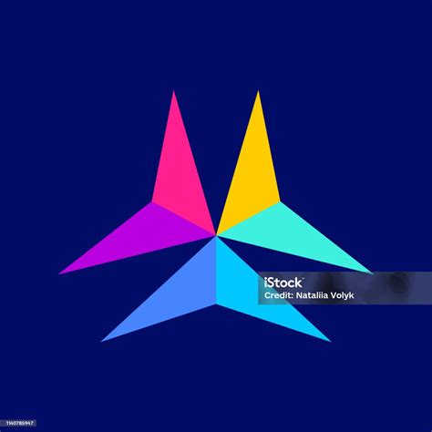 Colorful Abstract Logo Design Template Stock Illustration Download