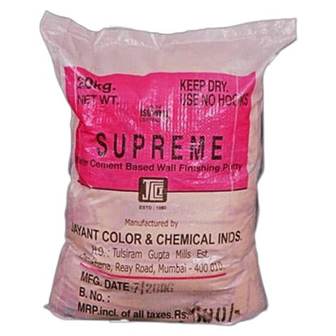 Godavari Paint Supreme Cement Wall Putty 20 Kg At Rs 800 Bag In Mumbai