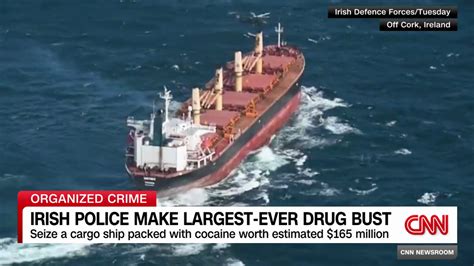 Ireland Seizes Largest Ever Drugs Haul Worth Over 165m Cnn