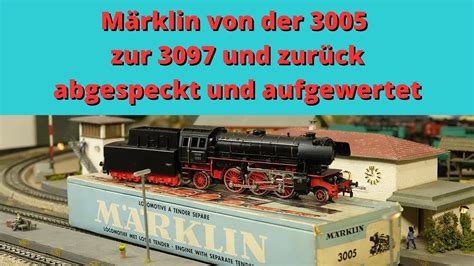 Märklin BR 23 oder meine 3005 nur fährt wenn sie eine Schraube