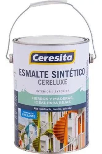 Esmalte Sintetico Ceresita Galon Cuotas Sin Inter S