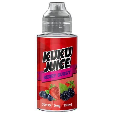 100ml Berry Burst E Liquid Kuku Juice