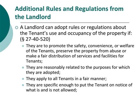 Ppt The South Carolina Residential Landlord Tenant Act Powerpoint