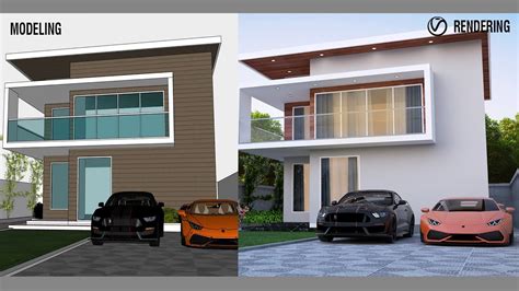 Sketchup Create Modern House House Design Ideas Youtube