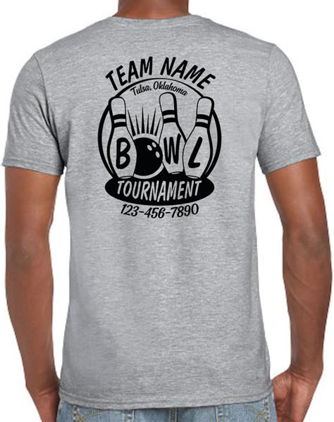 Bowling Tournament Team Shirts | TshirtByDesign.com