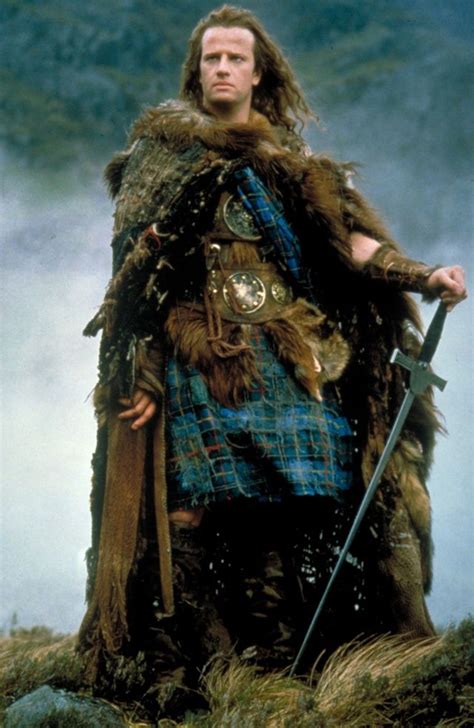 Connor Macleod Christopher Lambert Highlander Movie Kilt Highlander